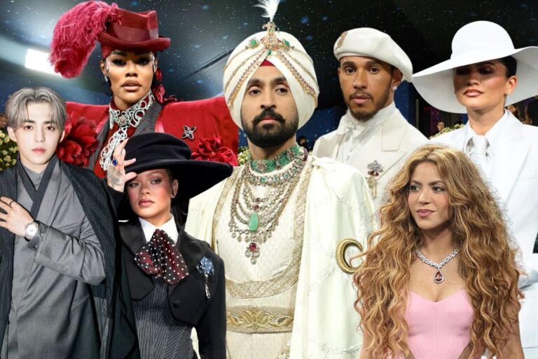 Celebrities at Met Gala 2025 Red Carpet