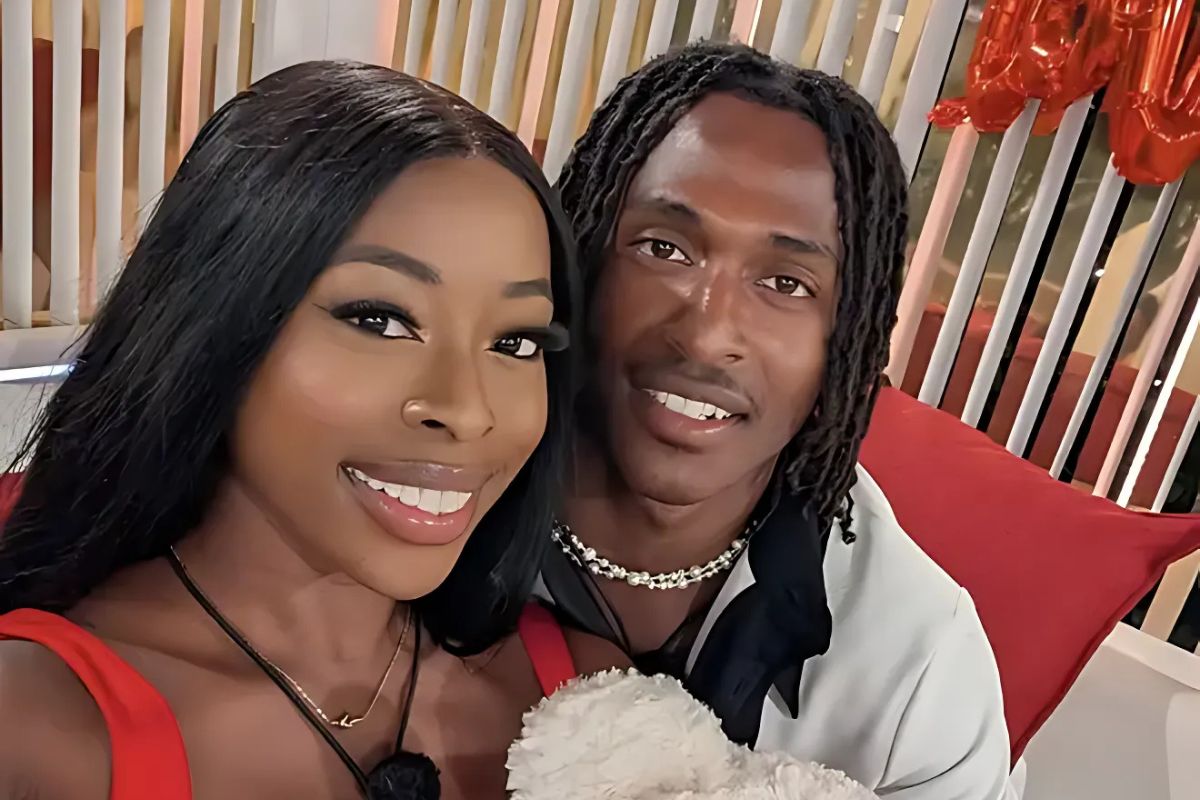Love Island Omar Nyame and Catherine Agbaje