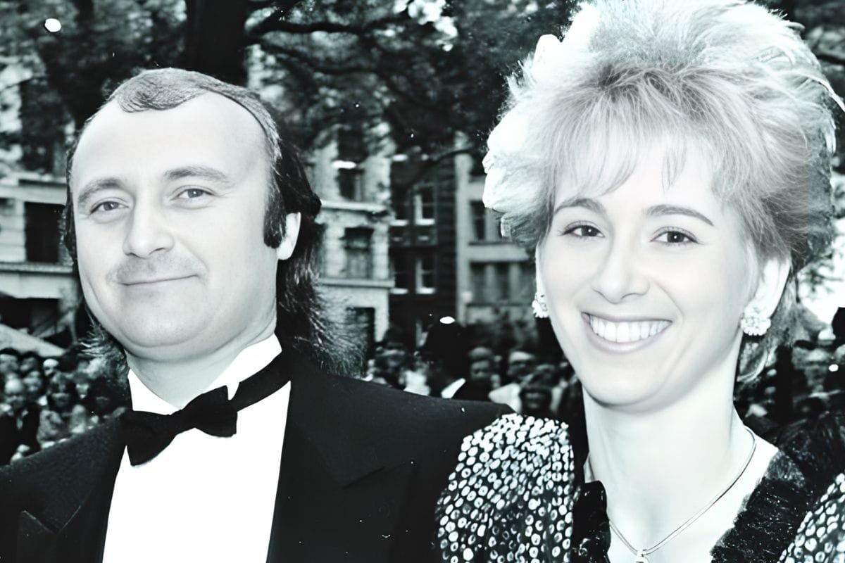 Phil Collins and Jill tavelman