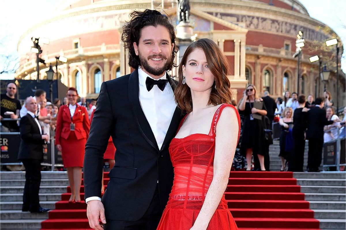Kit Harington and Rose Leslie