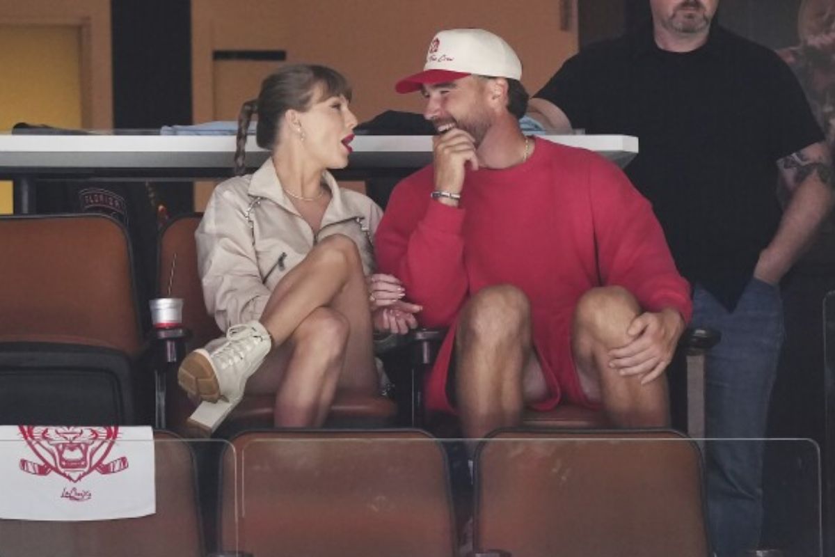 Taylor Swift and Travis Kelce