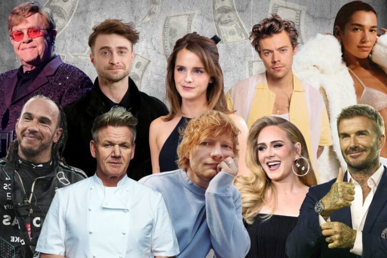 ten highest-earning British celebs