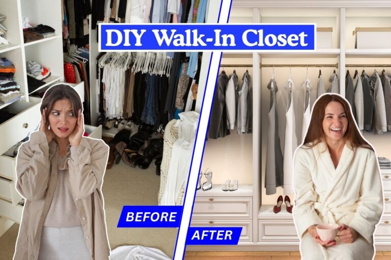 DIY Walk-In Closet