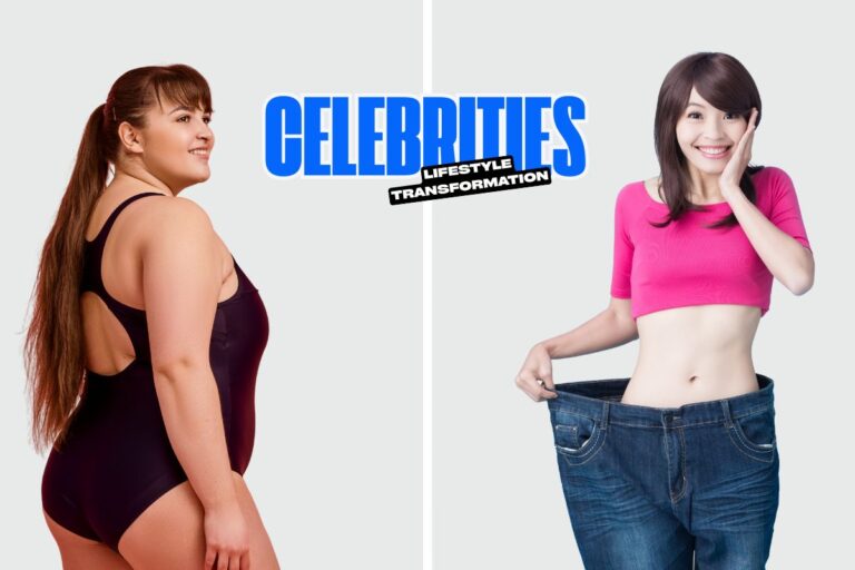 celebrities major lifestyle transformation