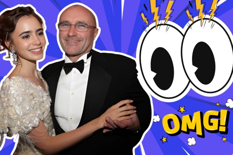 is lily collins phil collins daughter