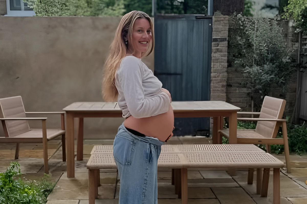Caggie Dunlop's baby in June