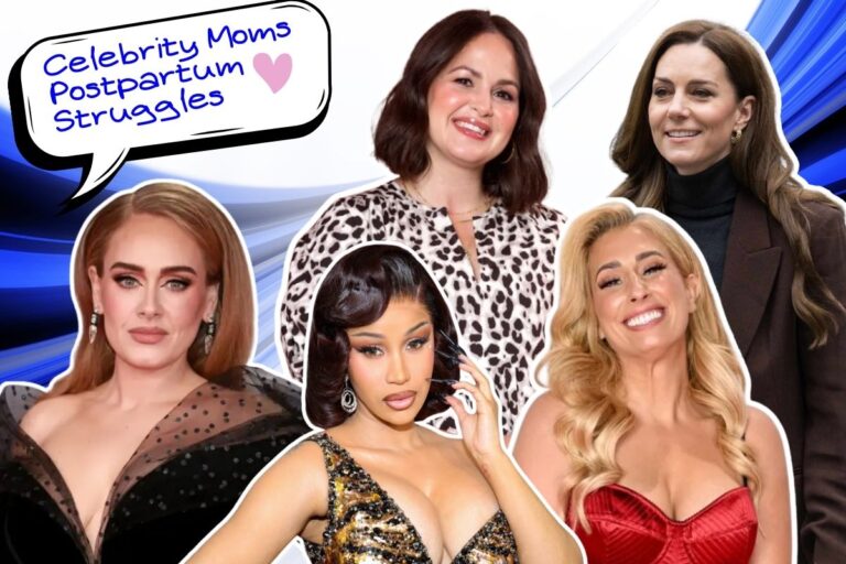 Celebrity Moms Postpartum Struggles