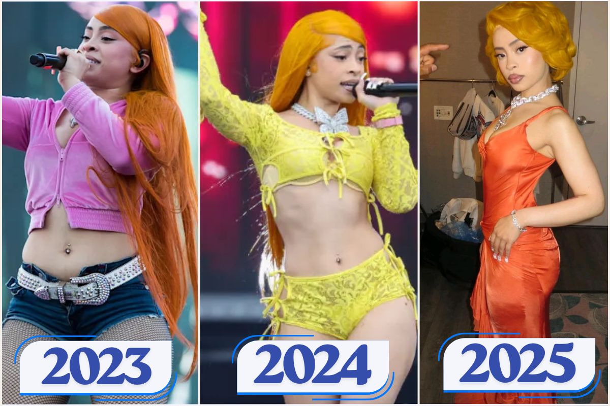 Ice Spice Weight Loss Transformation in years