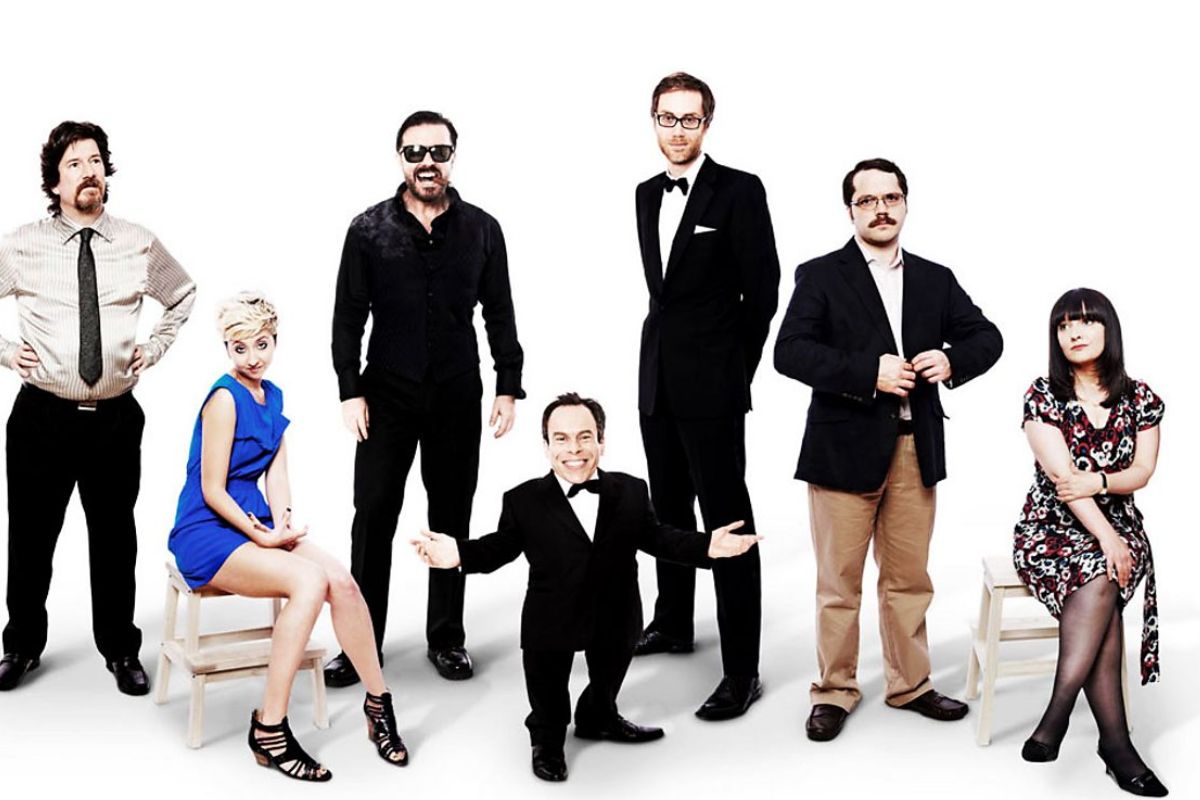 Ricky Gervais and Ricky Gervais Life's Too Short