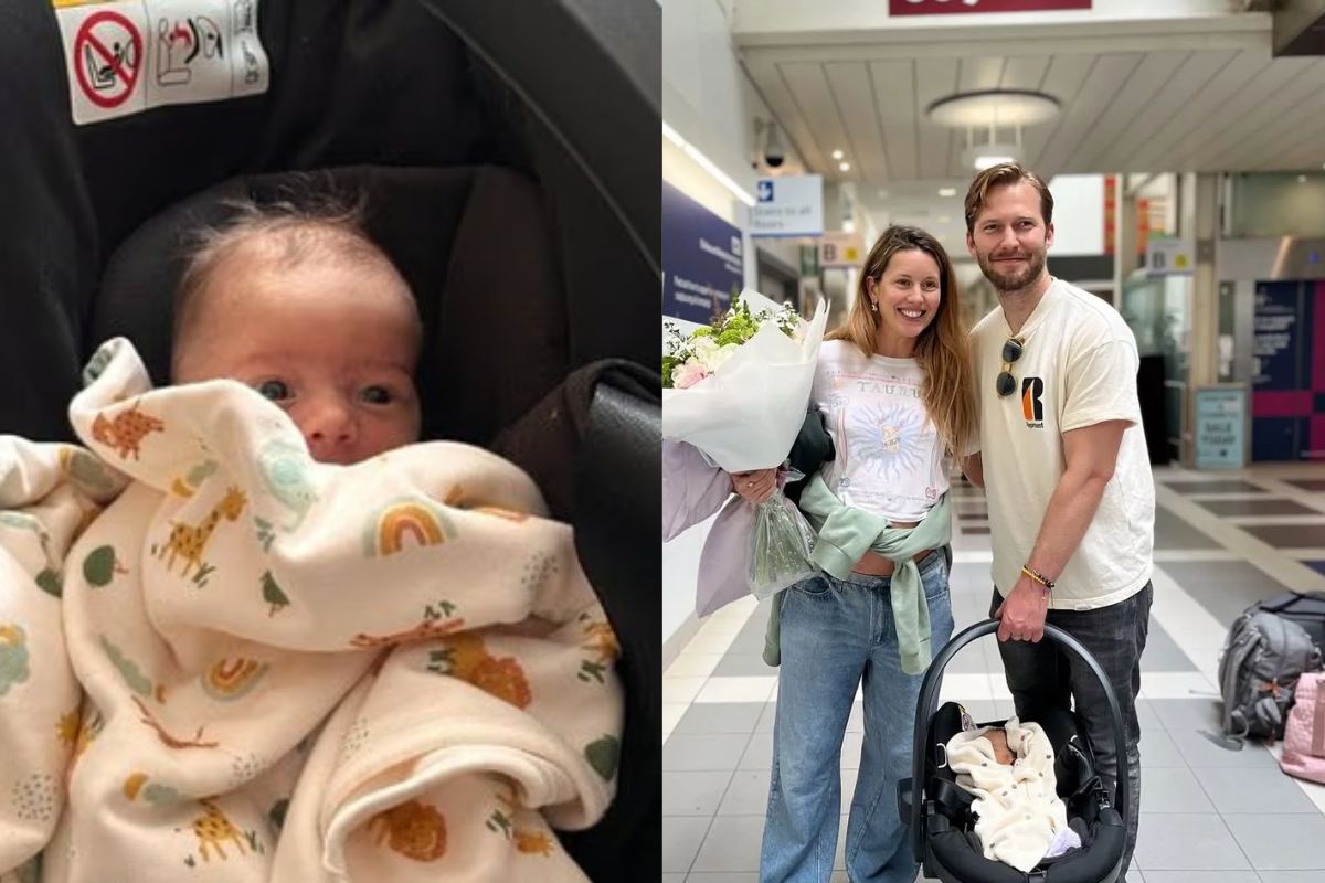 caggie dunlop and Tom Liddell's baby