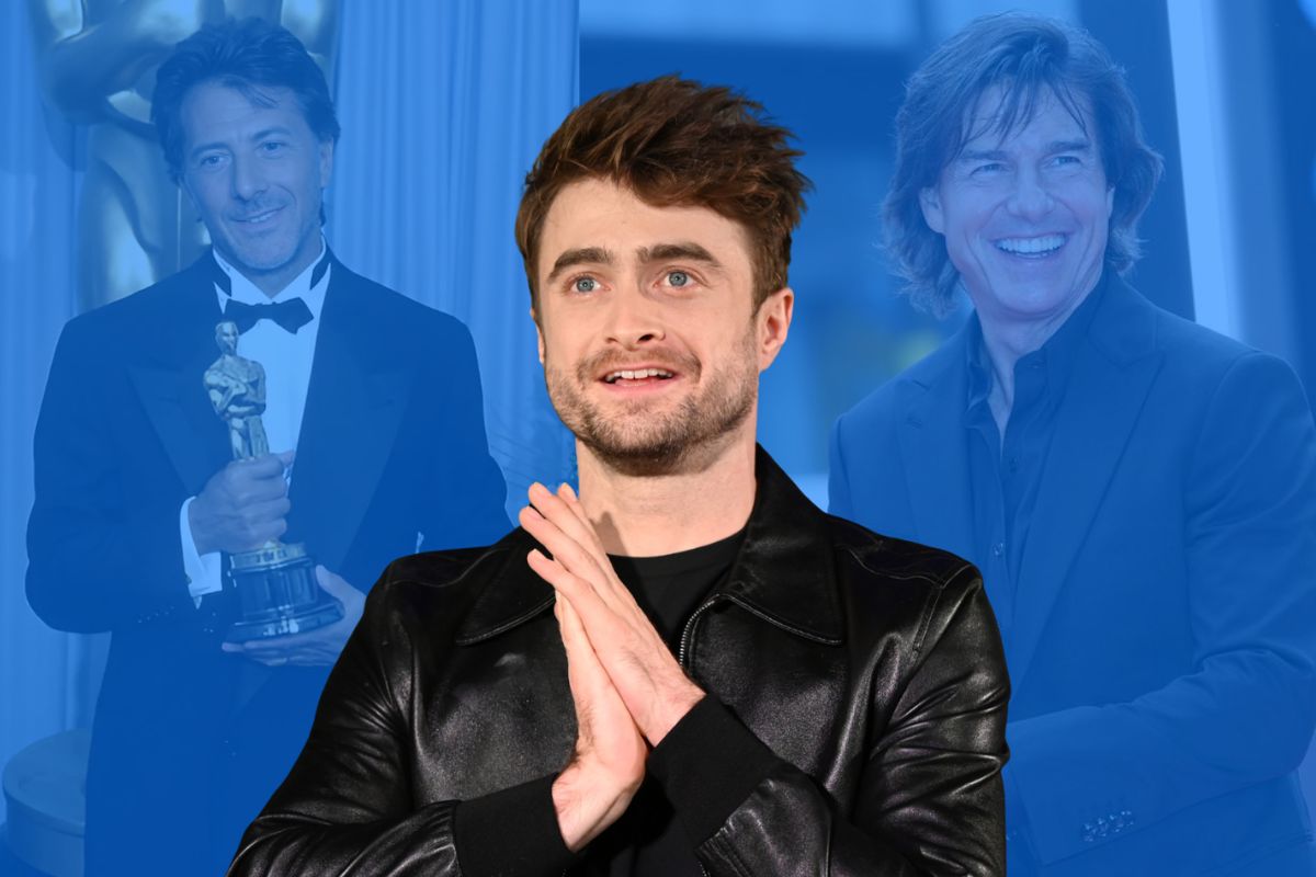 Dustin Hoffman, Tom Cruise and Daniel Radcliffe