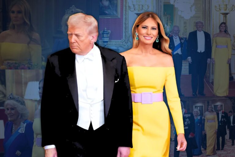 Melania Trump Yellow Dress