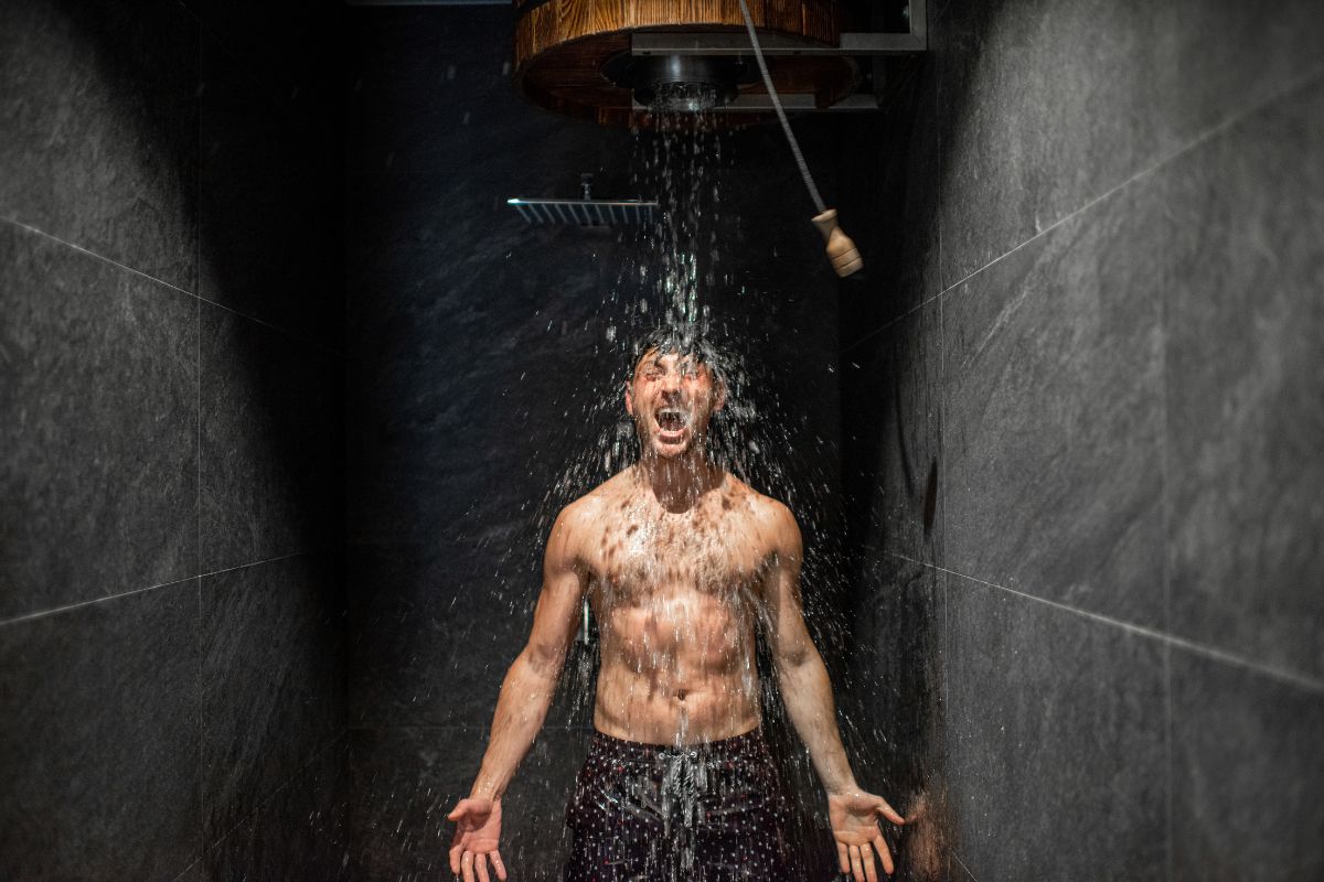 Bucket Ice Shower
