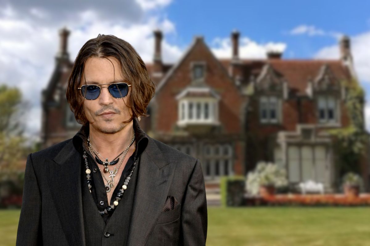 Johnny Depp living in uk
