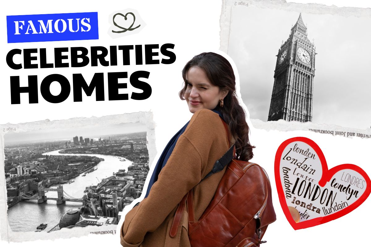 where do famous celebrities live in London