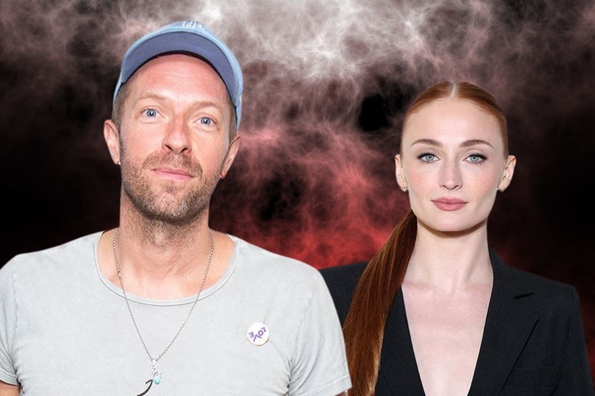 Chris Martin and Sophie Turner