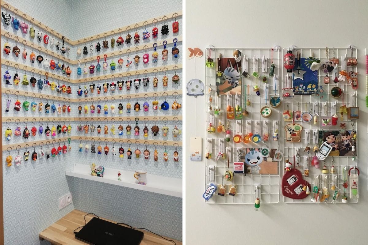 Using Keychains as Home Décor and Collectible Displays