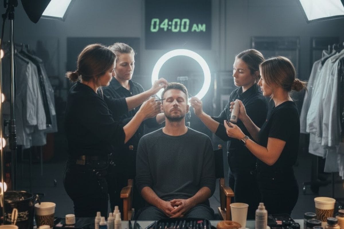 Celebrity Body Double get up at 4 am for the make-up team