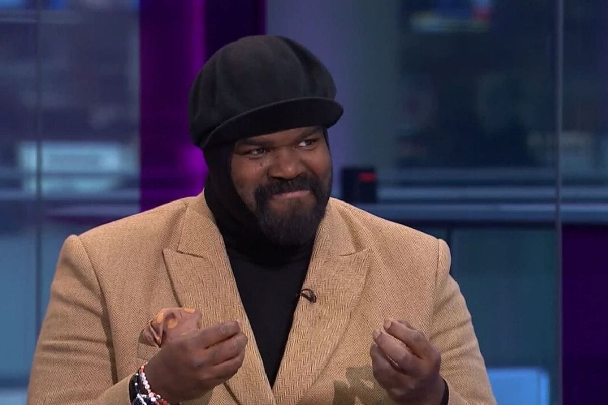 Gregory Porter shared a story about airport security
