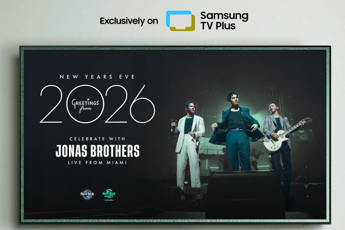 Jonas Brothers Samsung TV Plus