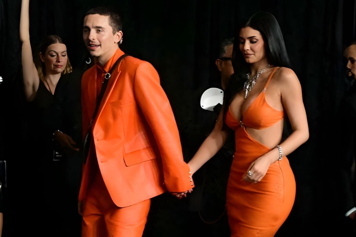 Kylie Jenner and Timothée Chalamet