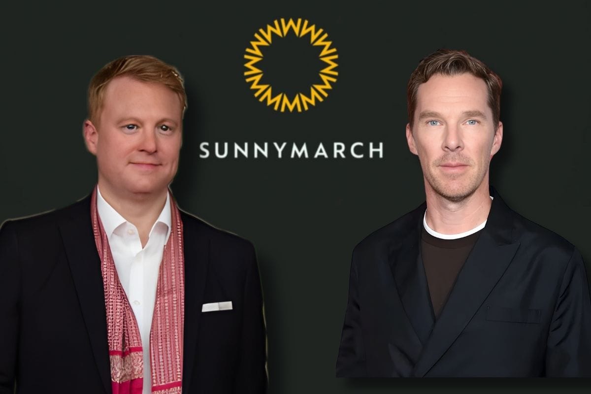 Adam Ackland and Benedict Cumberbatch Sunny March