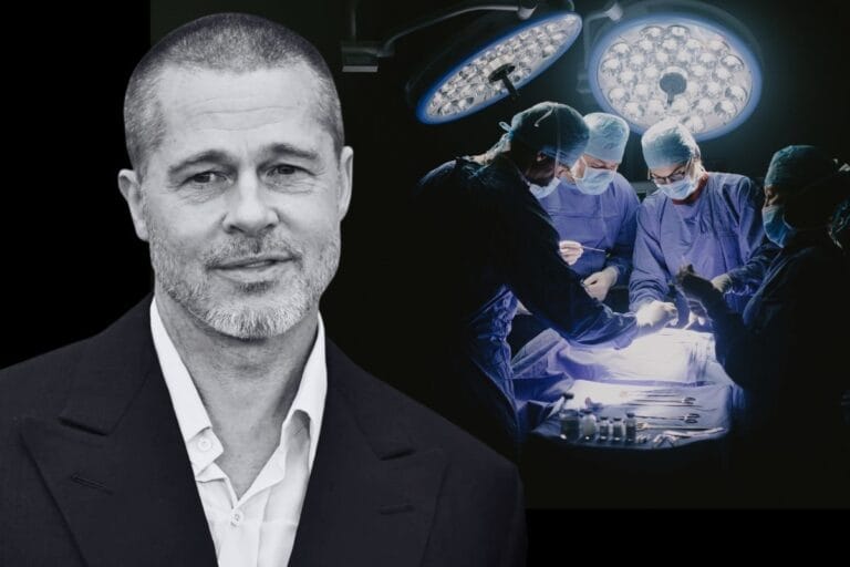 Brad Pitt surgery