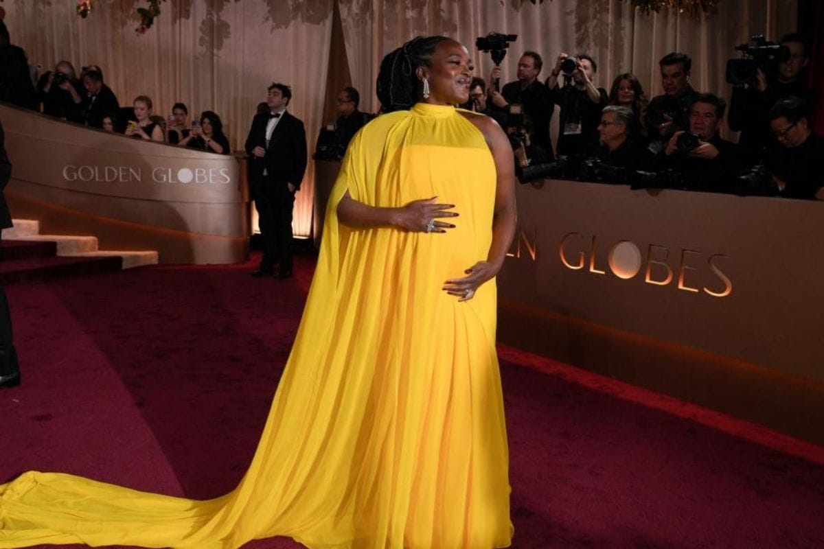 Wunmi Mosaku Canary Yellow Outfit