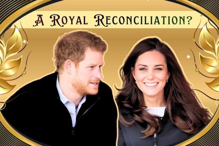 kate middleton prince harry reconciliation