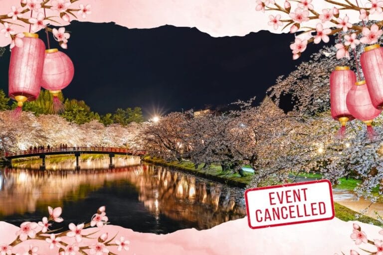japan cherry blossom festival cancelled