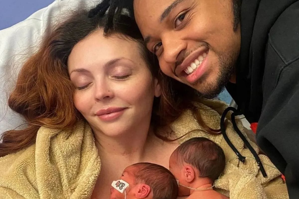 Jesy Nelson and Zion Foster