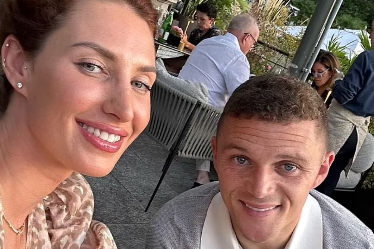 Kieran Trippier and Charlotte Trippier