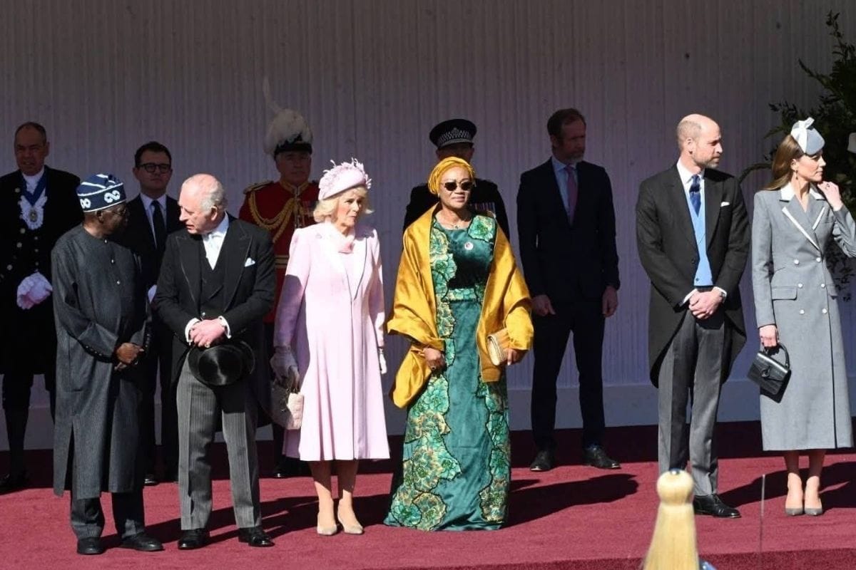 King Charles Hosts Nigerian President