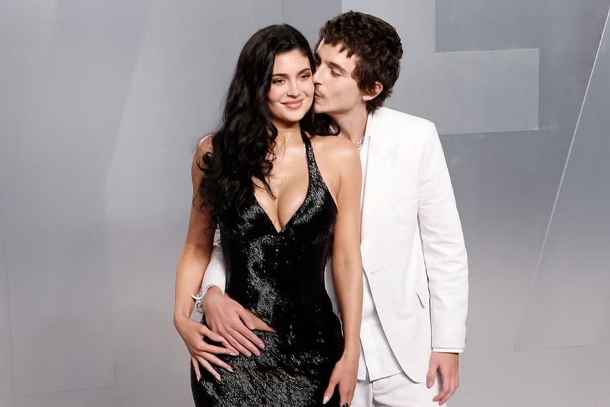 Kylie Jenner and Timoth&eacute;e Chalamet