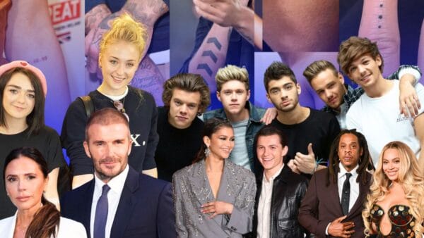 The Stories Behind Celebrities With Matching Tattoos And What They Mean
