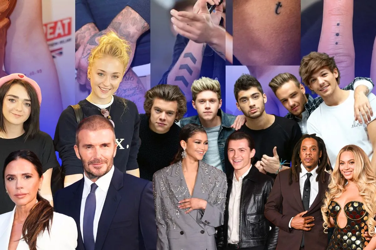 The Stories Behind Celebrities With Matching Tattoos And What They Mean