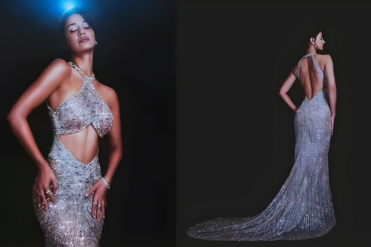 Disha Patani&rsquo;s Sculpted Falguni Shane Peacock Gown