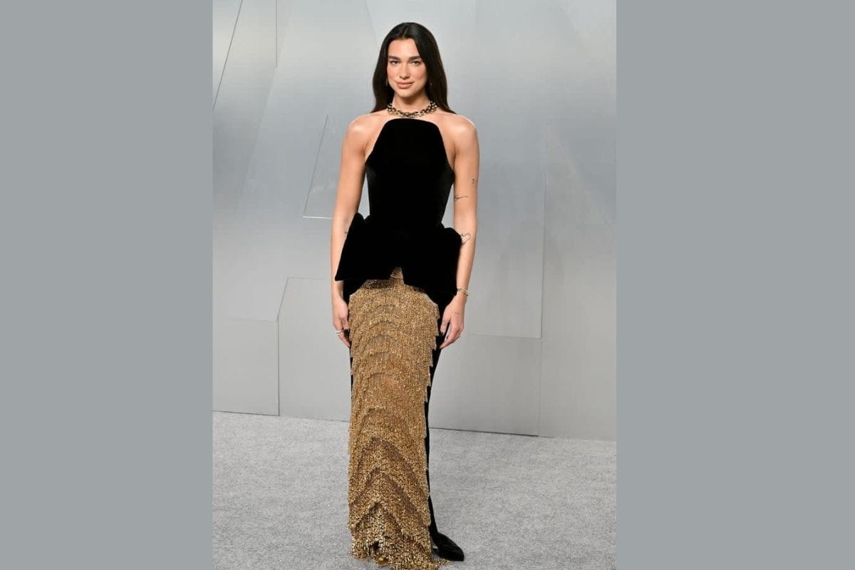 Dua Lipa&rsquo;s Schiaparelli Metallic After-Party Look