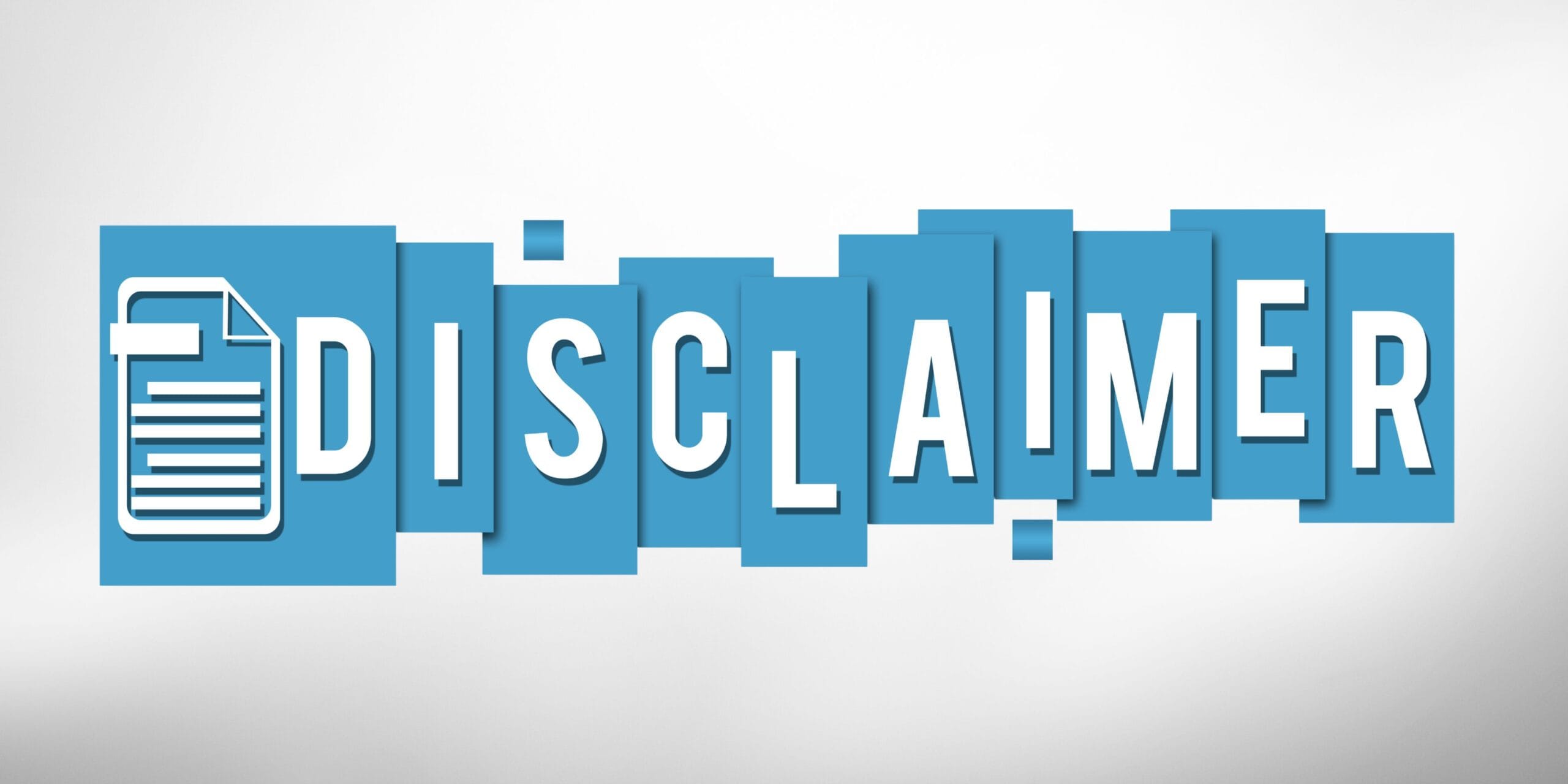 Disclaimer
