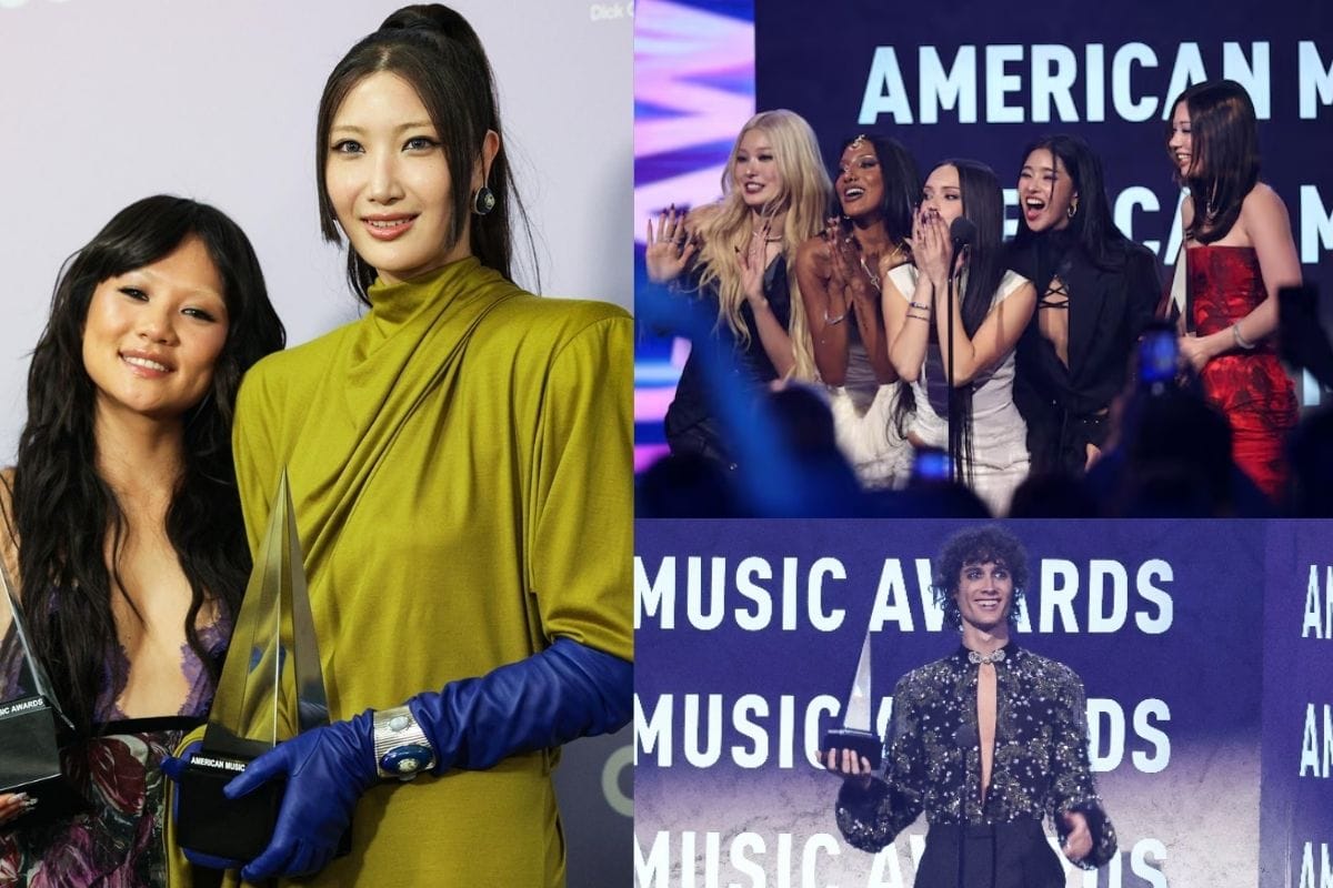 KATSEYE, HUNTRX and Sombr American Music Awards