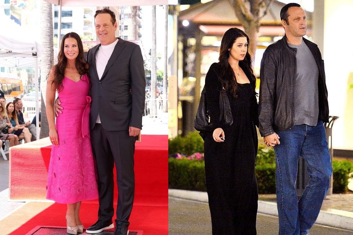 Kyla Weber and Vince Vaughn