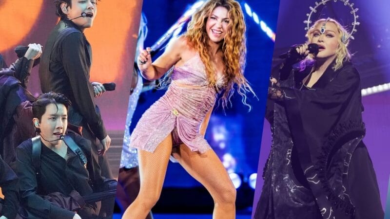 Shakira, Madonna, and BTS to Create History at First-Ever World Cup Final Half-Time Show