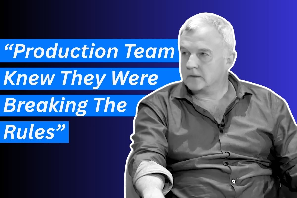 Andy Wilman said the production team knew they were breaking the rules