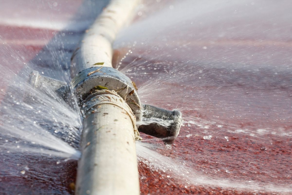 Burst Pipe at Sandringham