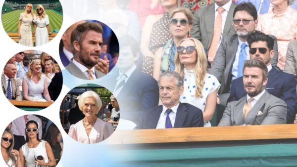 Celebrities Who Attended Wimbledon Day 1: David Beckham, Dame Mary Berry, Tess Daly and More Shine at Centre Court