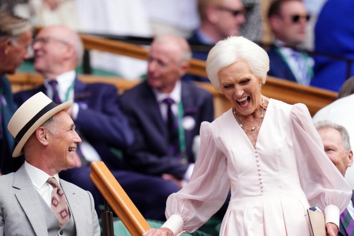 Dame Mary Berry at Wimbledon 2026