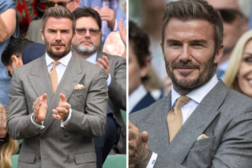David Beckham Makes Another Stylish Wimbledon Appearance