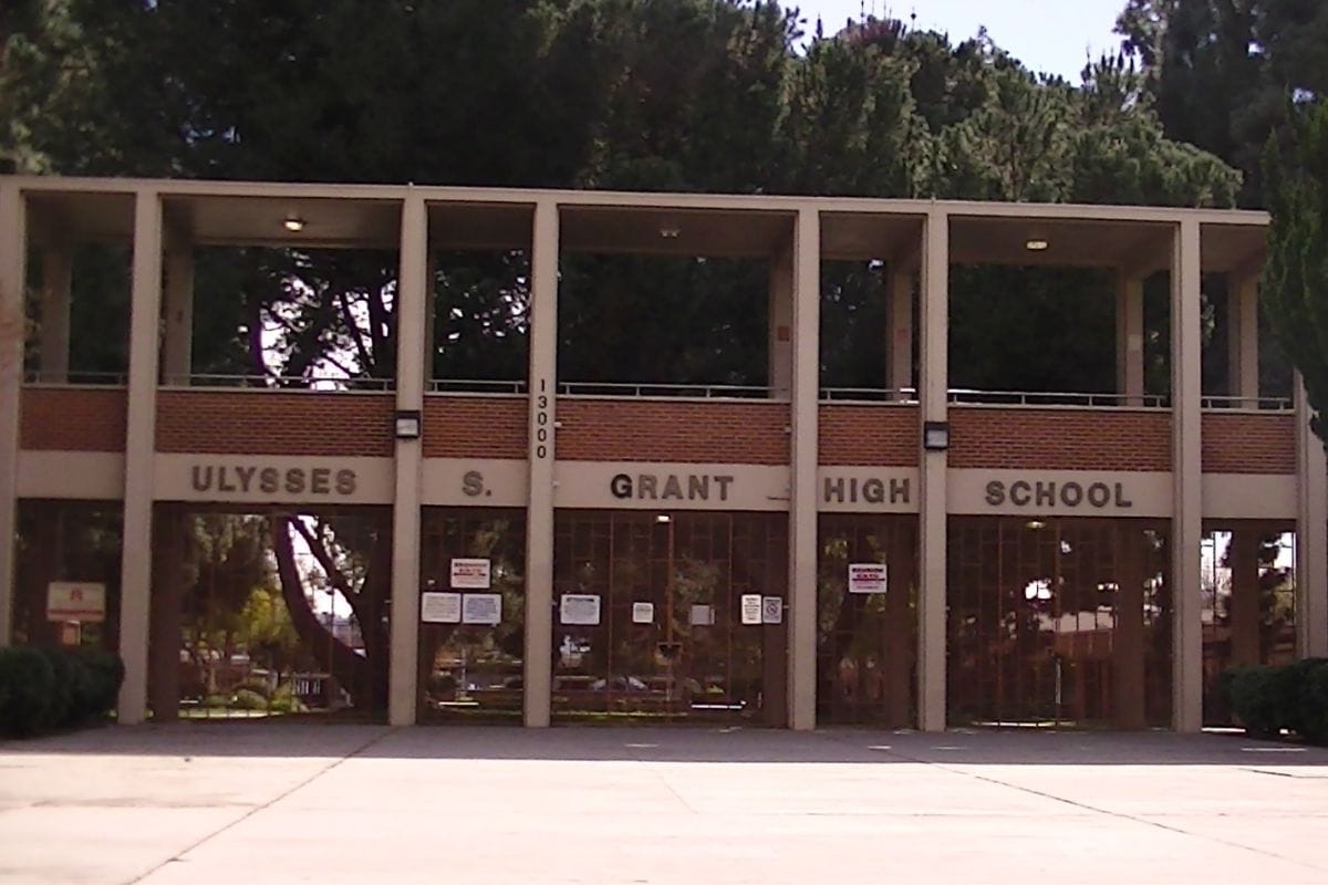 East Highland High SUlysses S. Grant High School in Valley Glen