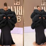 Queen Latifah BET Awards 2026 Red Carpet in Dramatic Oversized Coat Look
