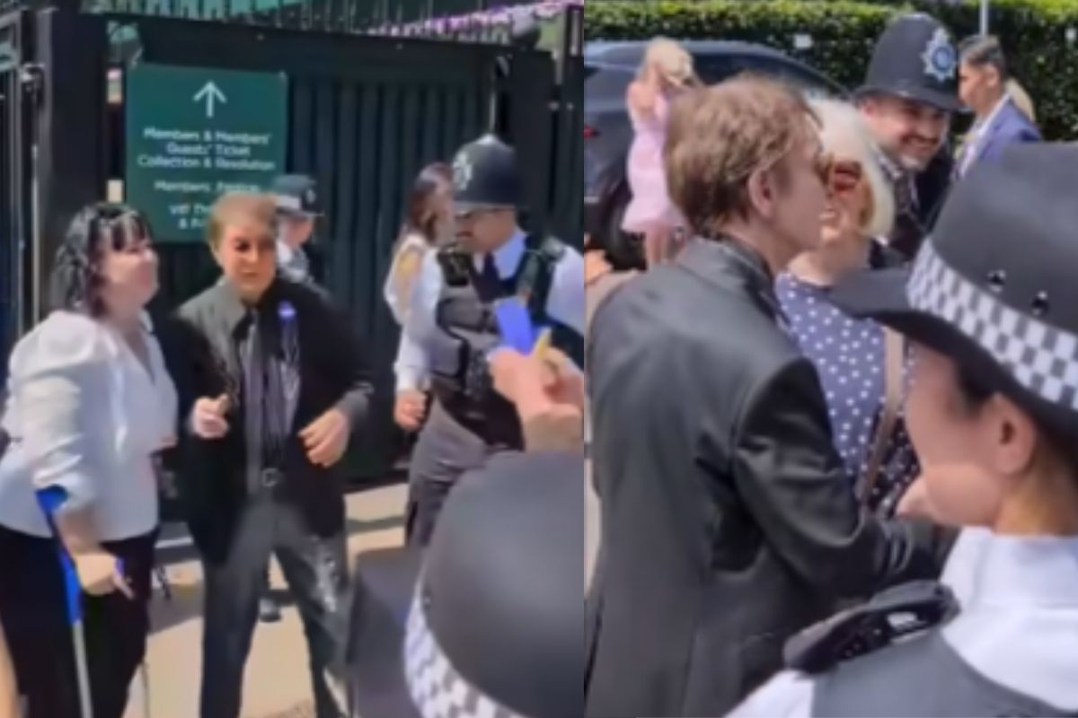 Sir Cliff Richard at Wimbledon 2026
